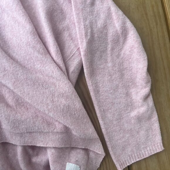 ** Brand Bazaar pink vneck high lo Sweater soft oversized - Picture 7 of 9